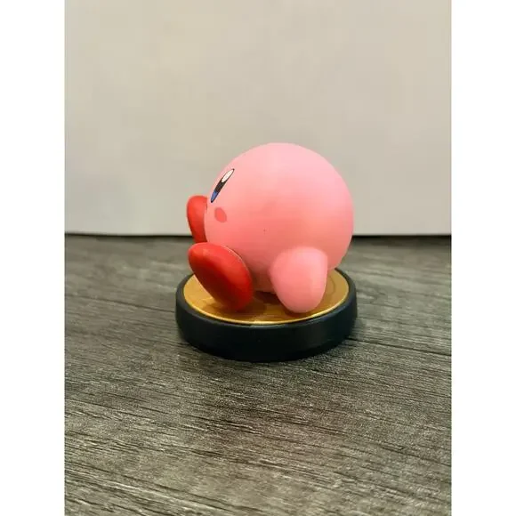 Kirby Amiibo Super Smash Bros Nintendo Switch 3DS Wii U Figure Preowned - Picture 4 of 6